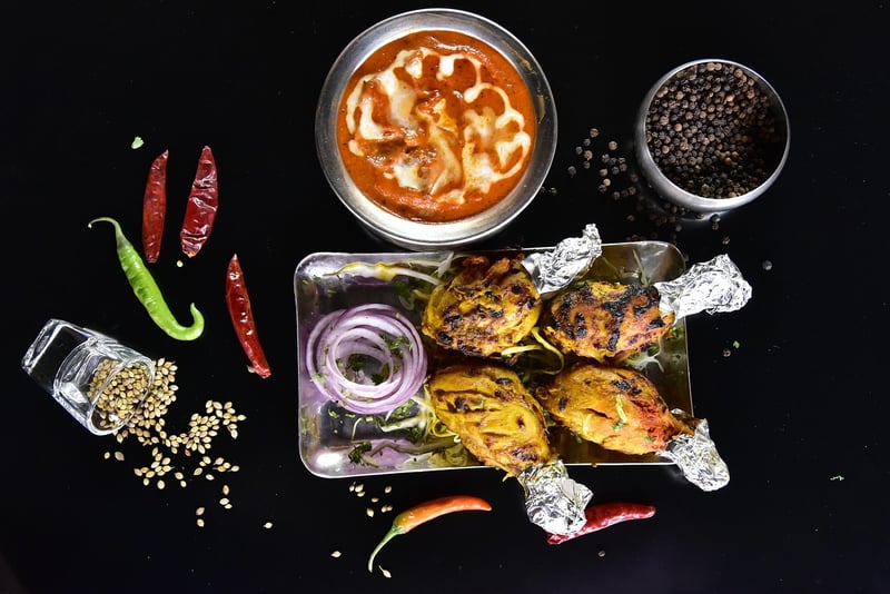 Indian Butter Chicken Sliders
