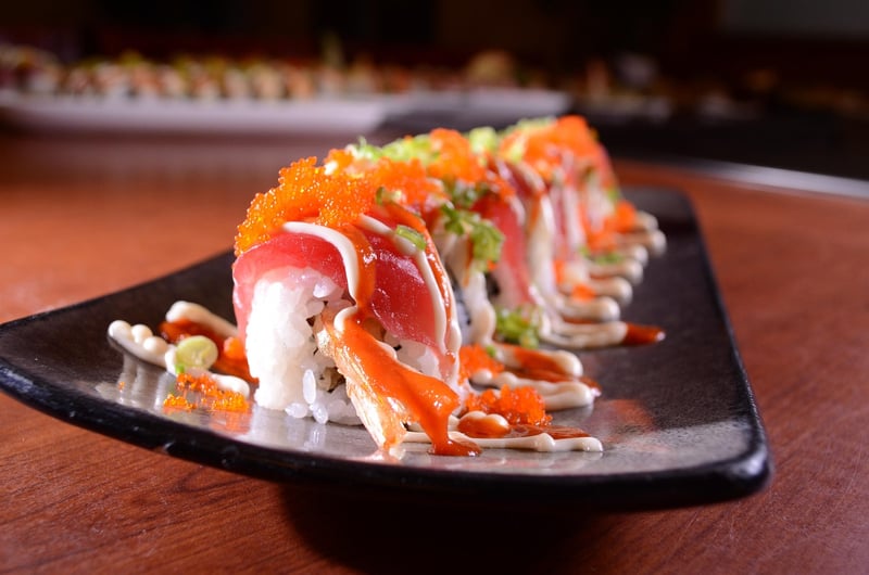 Japanese Sushi Tacos